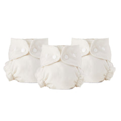 Esembly Inner butterfly-core closeup shows soft organic cotton and absorbency.