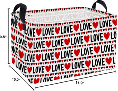 Essme canvas storage basket with handles enhances girls' room decor and portability.