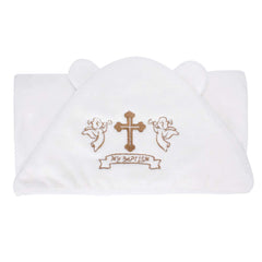 ESTAMICO hooded towel with cute ears, ideal for toddler bath