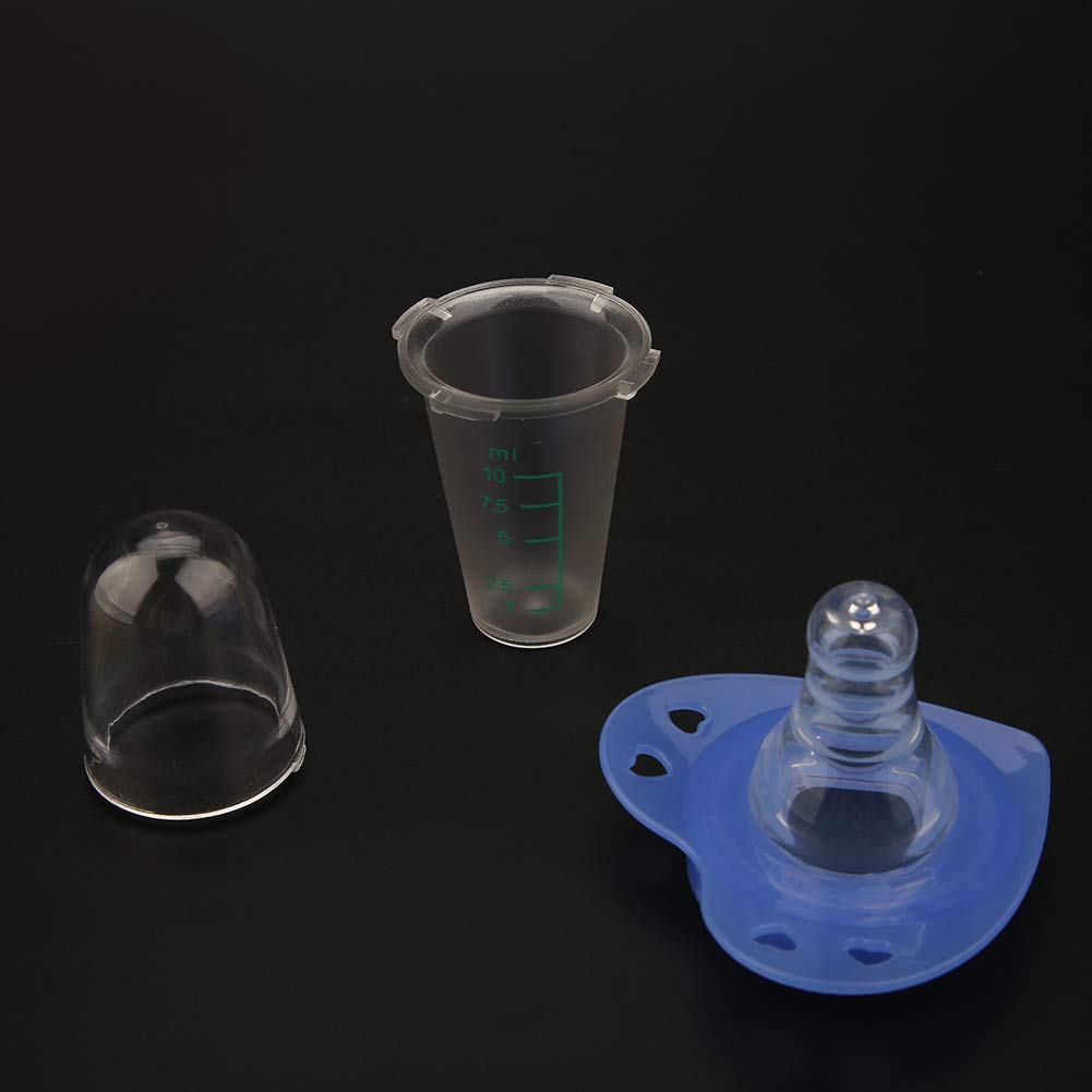Estink compact travel design fits easily in bags for on-the-go feeds.