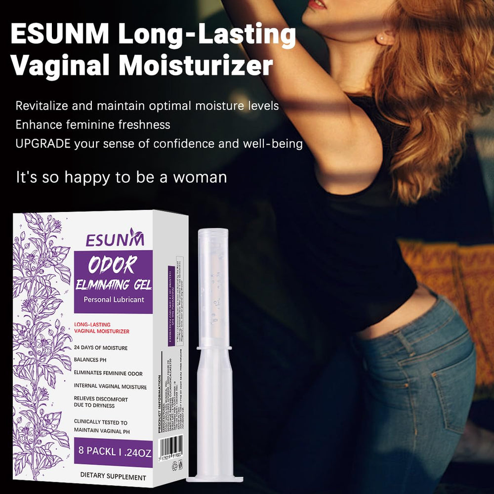 ESUNM hormone-free formula supports sensitive vaginal health without estrogen.