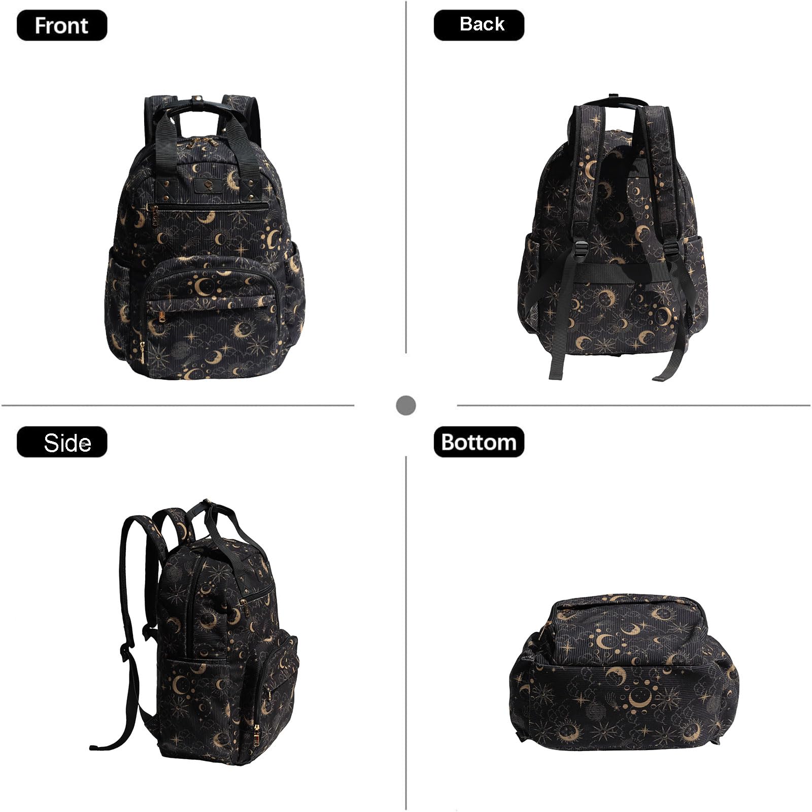 ESVAN diaper bag backpack trolley sleeve enables smooth transfers at airports or stations