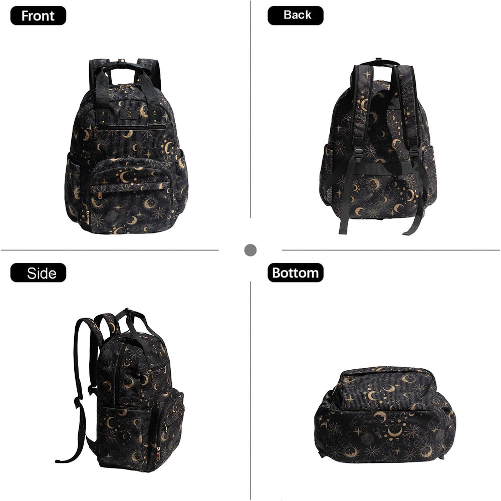 ESVAN diaper bag backpack trolley sleeve enables smooth transfers at airports or stations