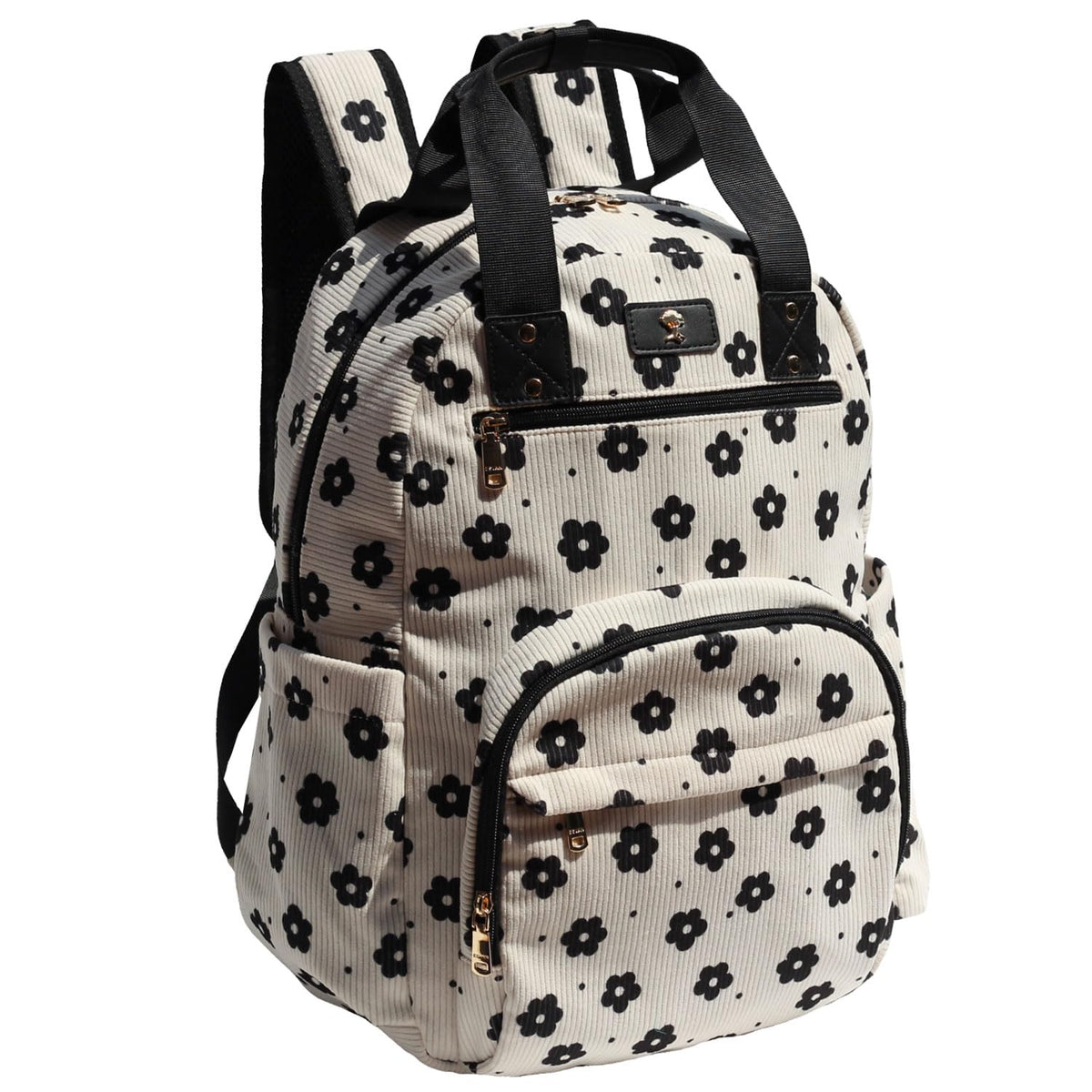 ESVAN Diaper Tote Backpack front view showcases stylish daily use and organization.