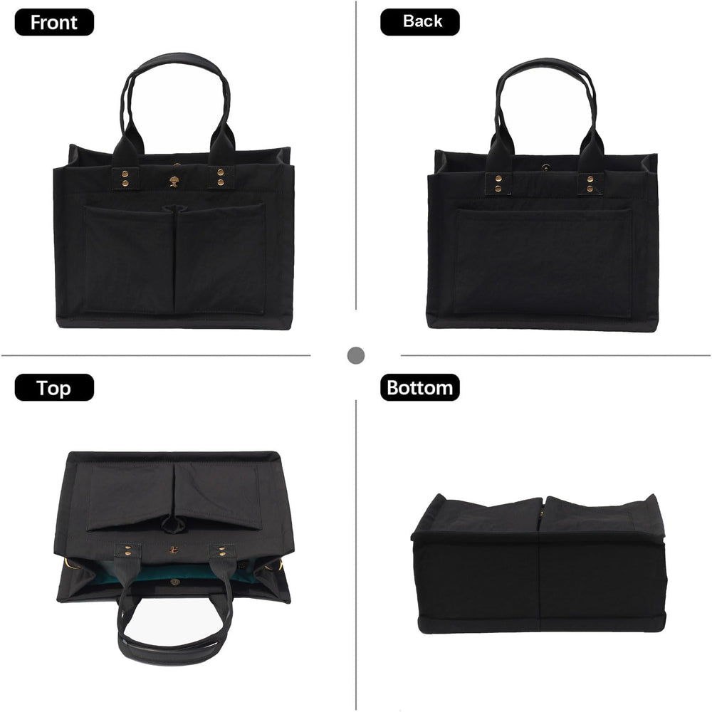 ESVAN tote bag with durable double handles for daily errands.