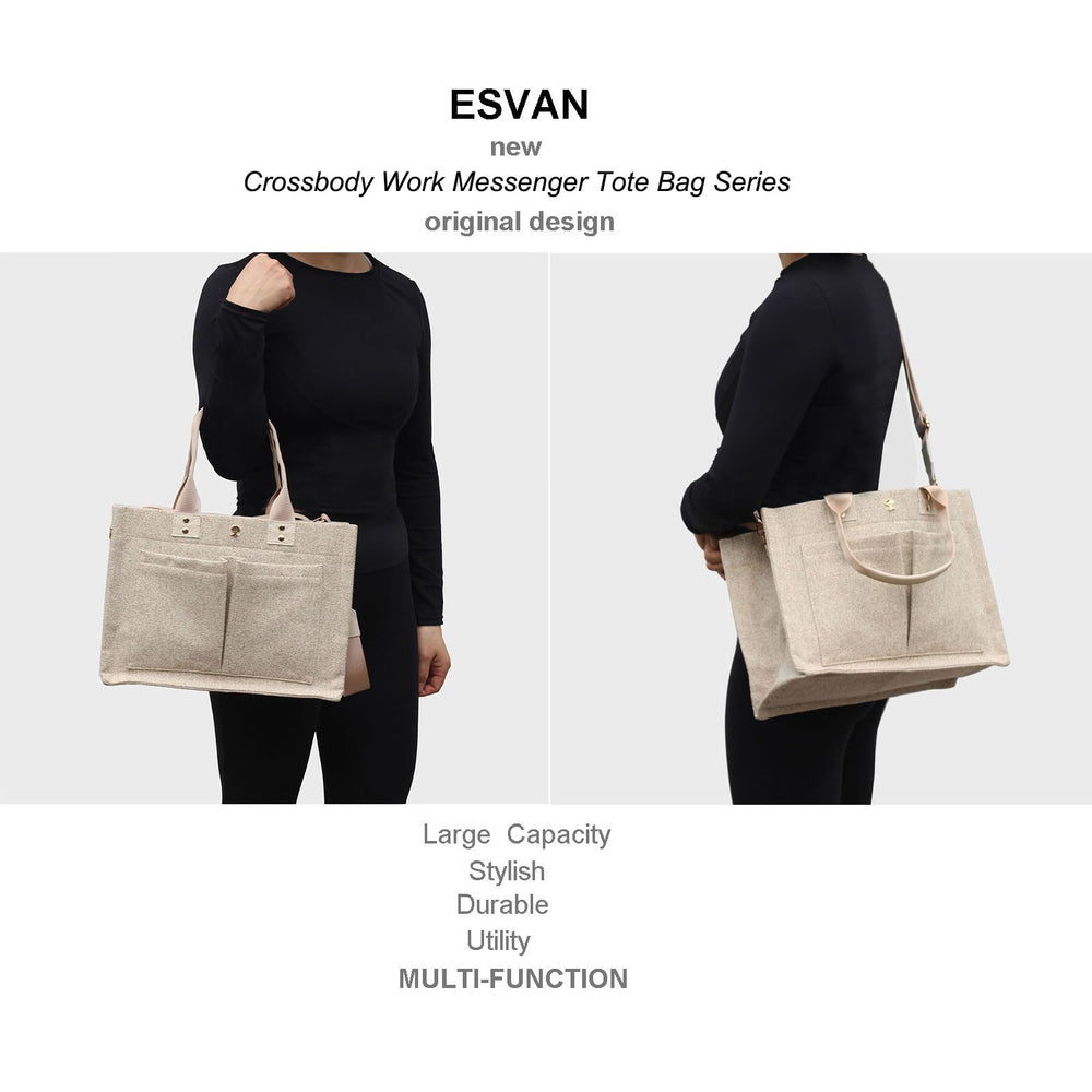 Large main compartment fits a 14.5-inch laptop.