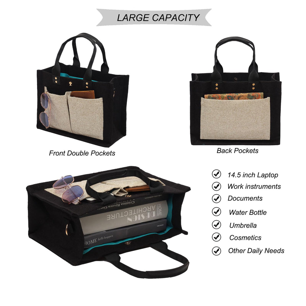 ESVAN tote bag nylon material for weather-resistant outings.