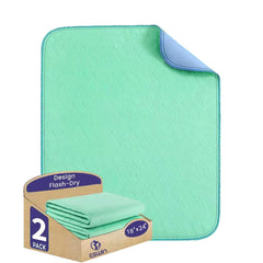 ESWIN underpad laid flat protecting a bed with smooth coverage
