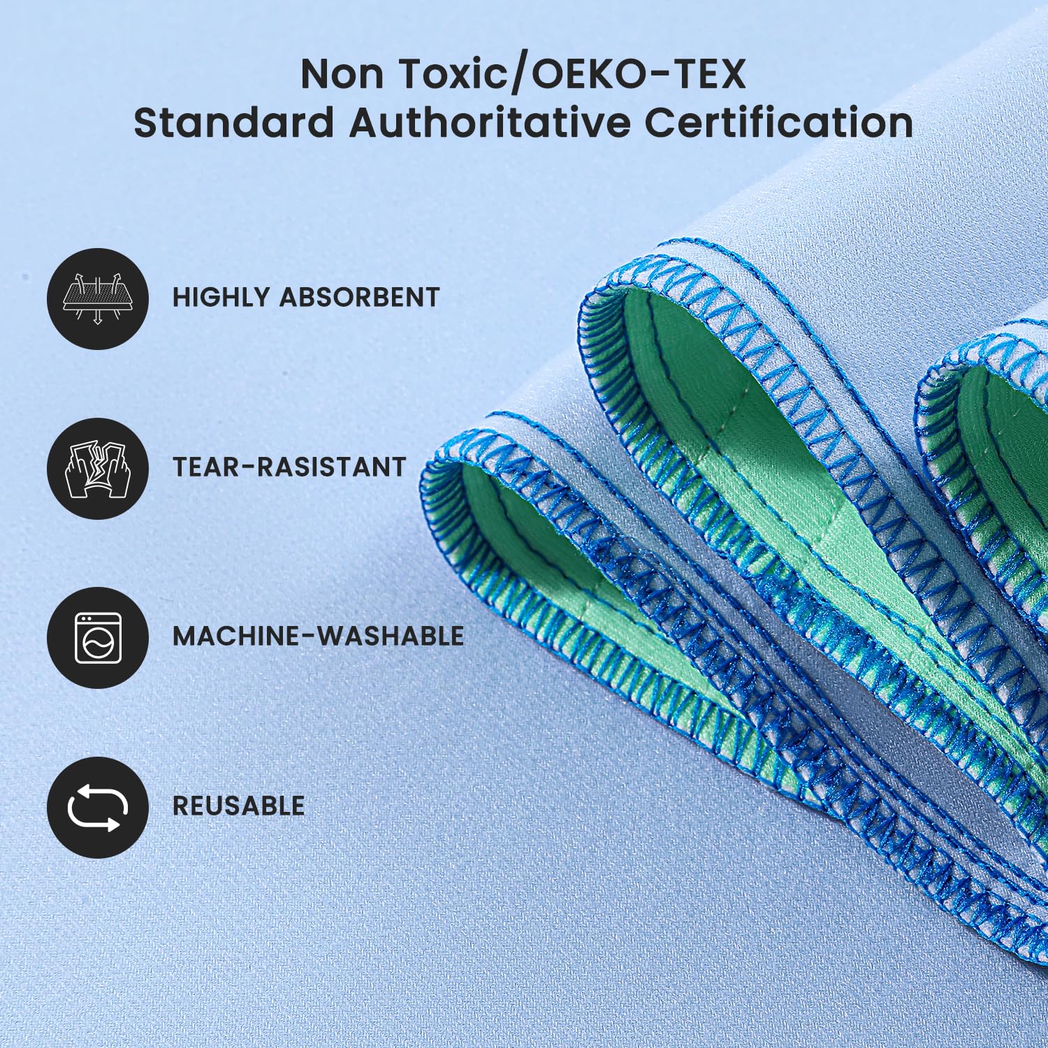ESWIN underpads waterproof layer guards against leaks on surfaces