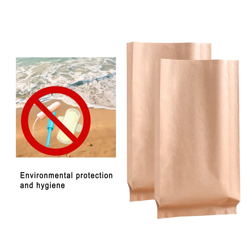 Etenpo odor-seal disposal bags demonstrate quick containment for bathroom trash.