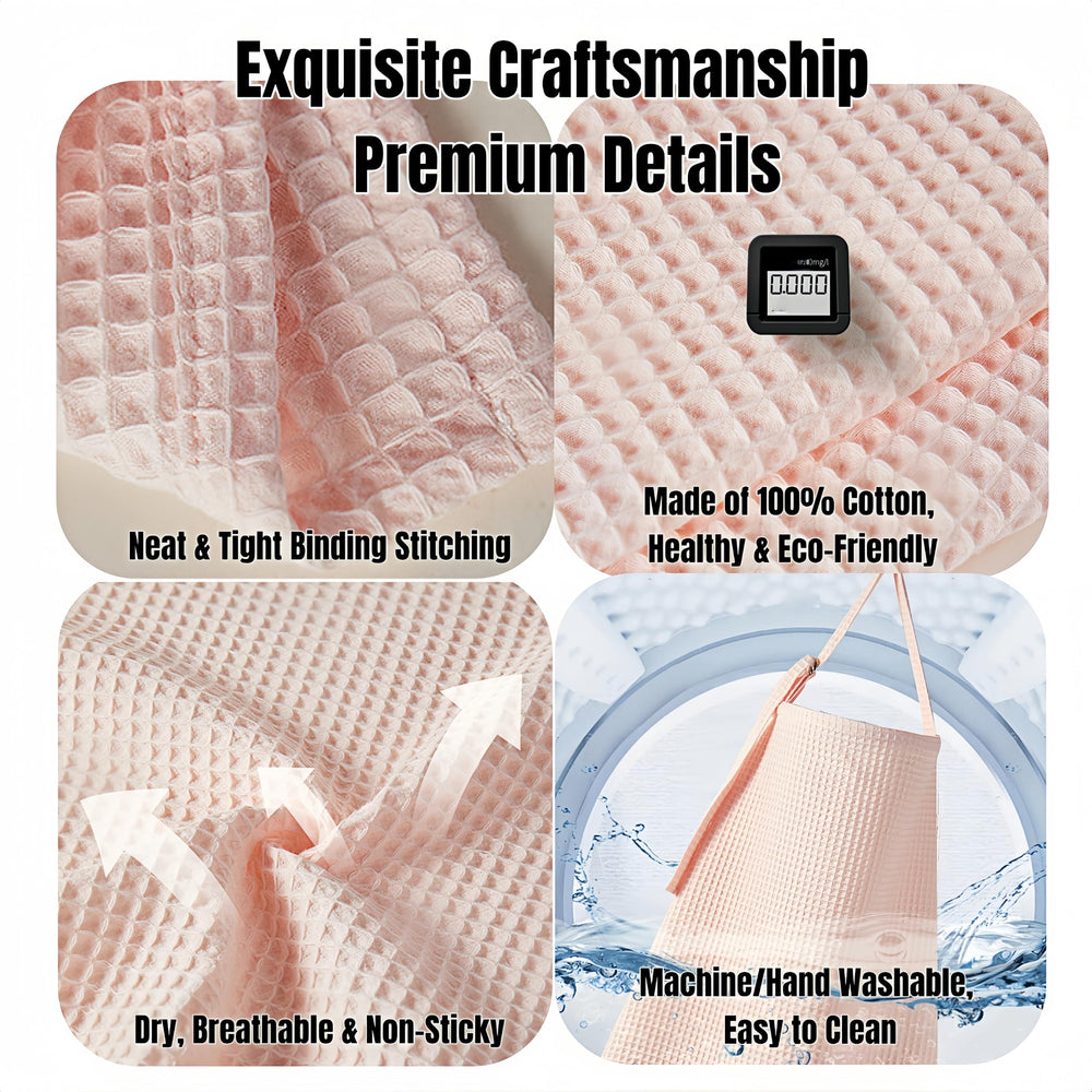 ETOFIXEE waffle nursing cover neck adjustment for comfortable fit