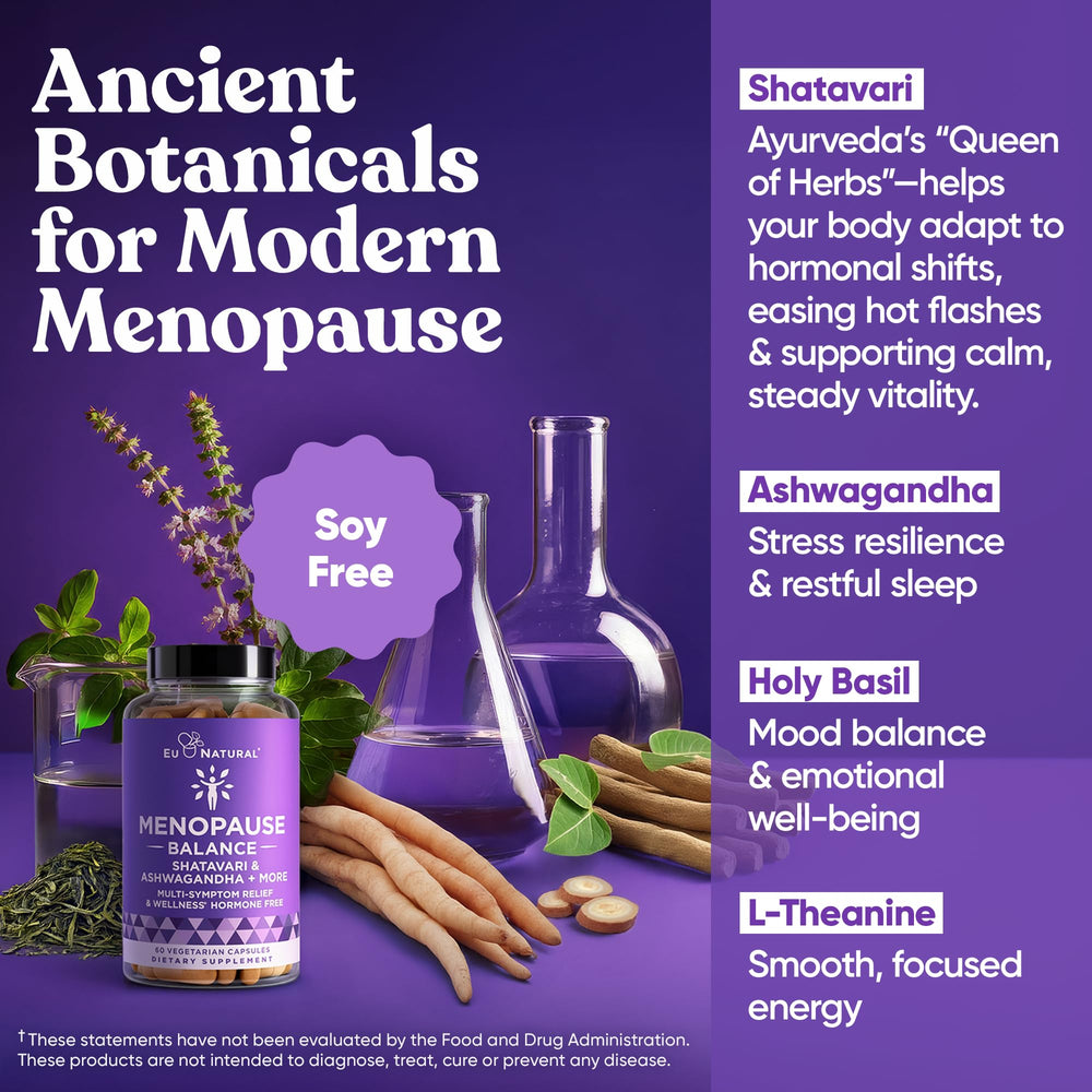 Shatavari queen of herbs featured in Eu Natural balance formula