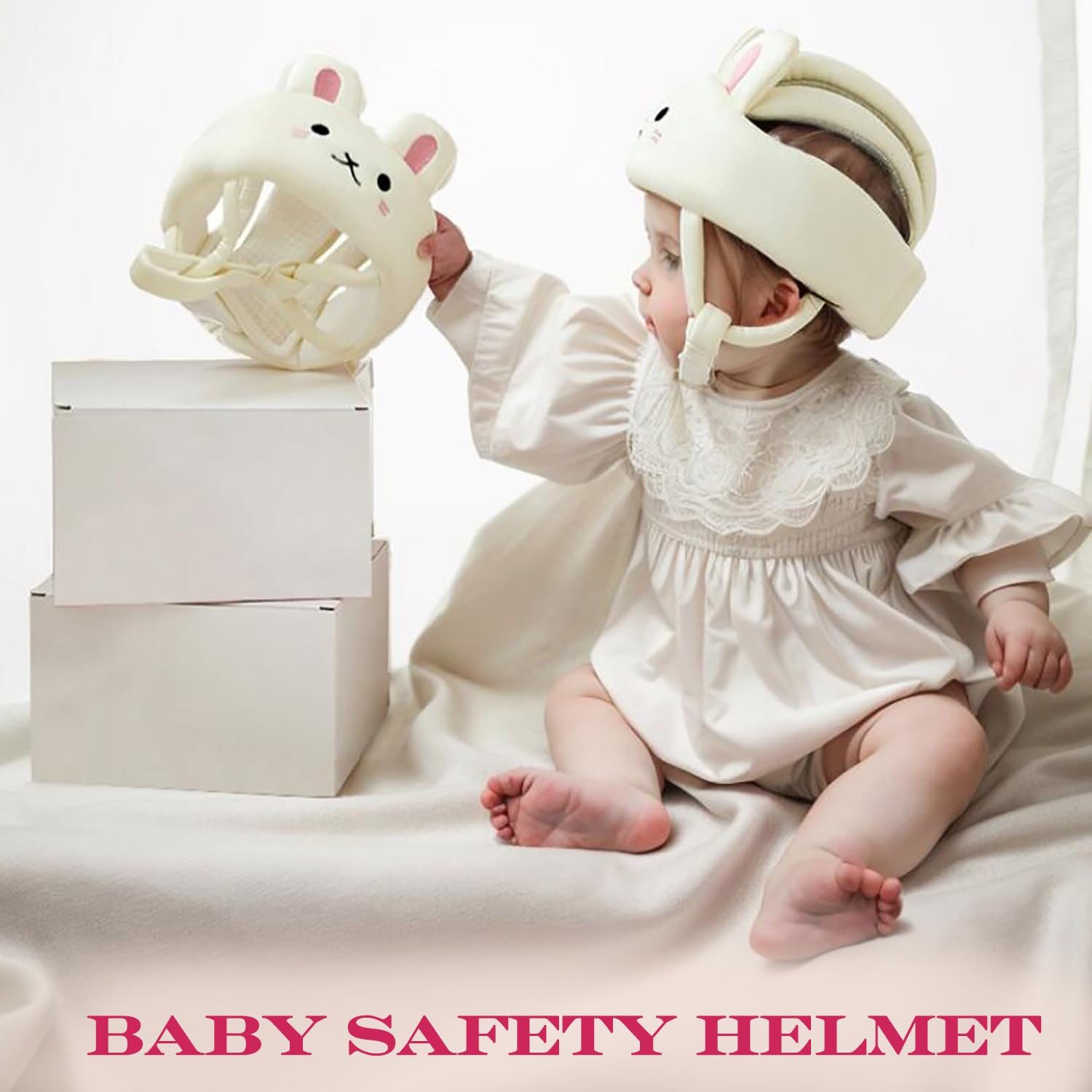Eubeneortho anti-collision baby head guard for active toddlers.