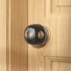 EUDEMON 4-pack door knob covers demonstrate universal fit and child safety.