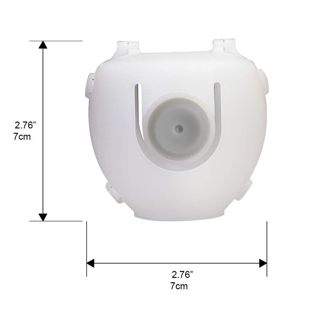 EUDEMON on-door knob cover shown in place to limit door access by toddlers.