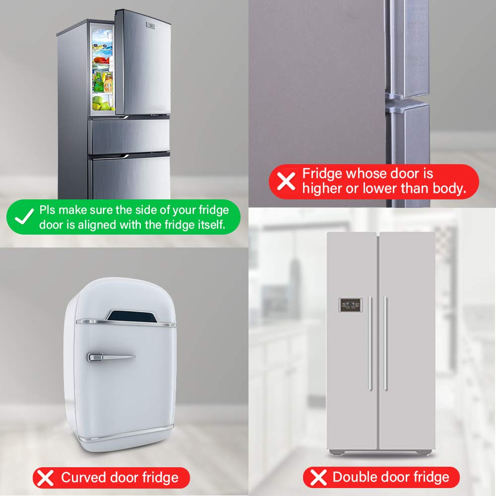 EUDEMON PC material fridge lock durable through repeated use.
