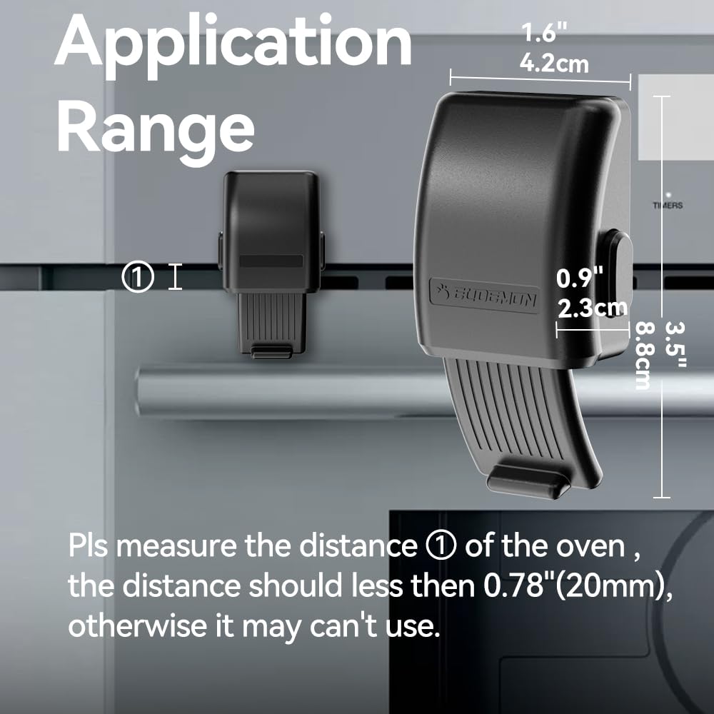 EUDEMON one-hand operation enables quick locking by adults while keeping kids away