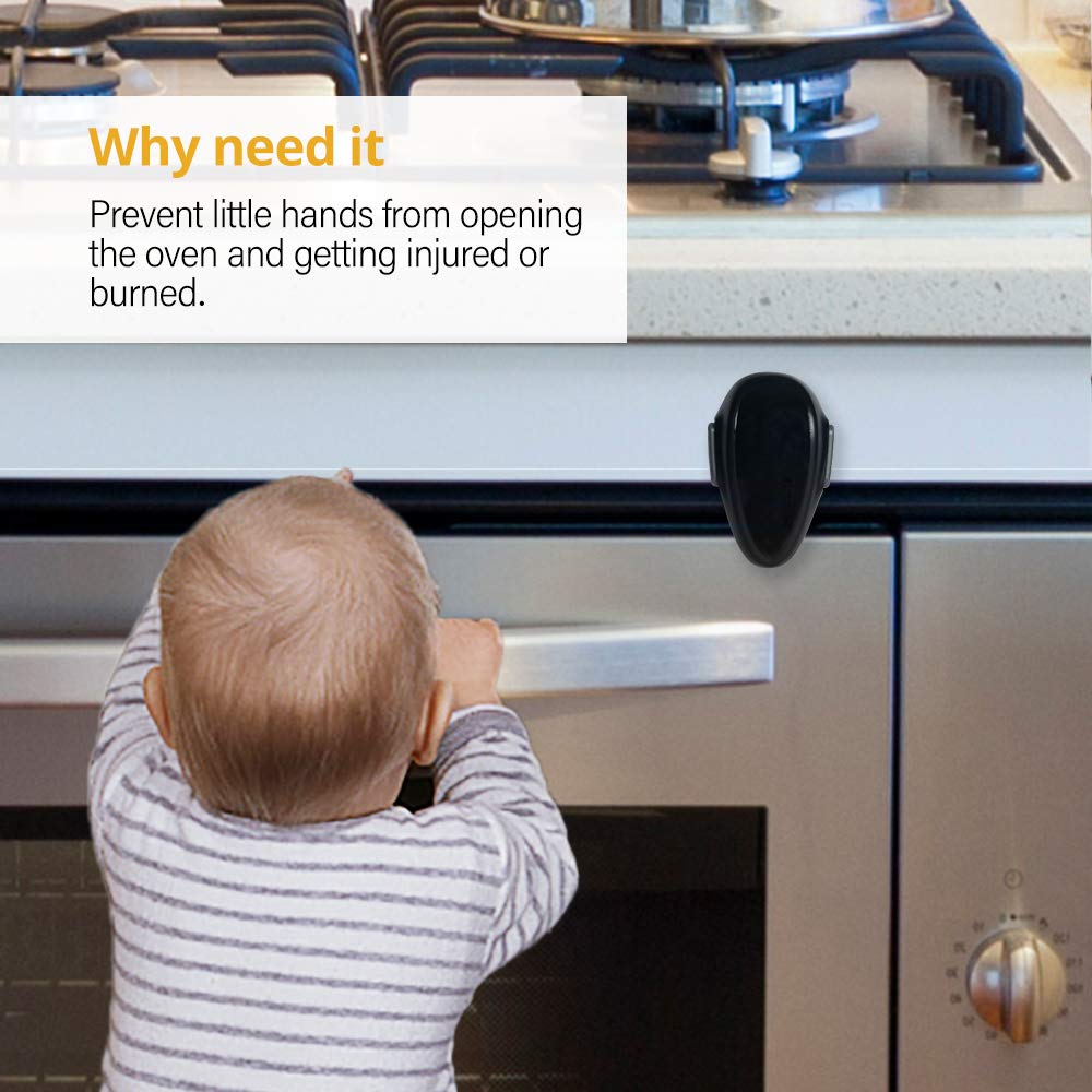 EUDEMON oven lock in action during meal prep for safer cooking