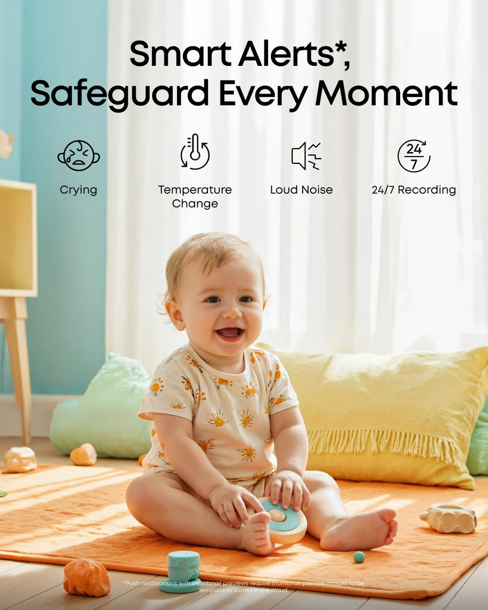 eufy C10 addon camera enables 2-way talk for quick parent-baby communication