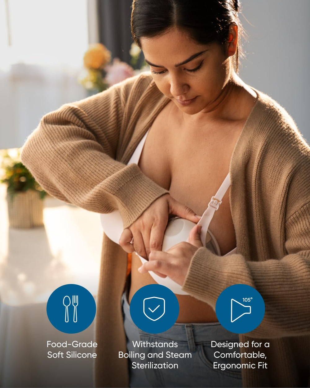 eufy dishwasher-safe design simplifies cleaning after use.