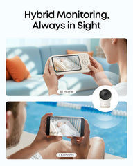 eufy Security Baby Monitor C10 4× zoom for close-up details