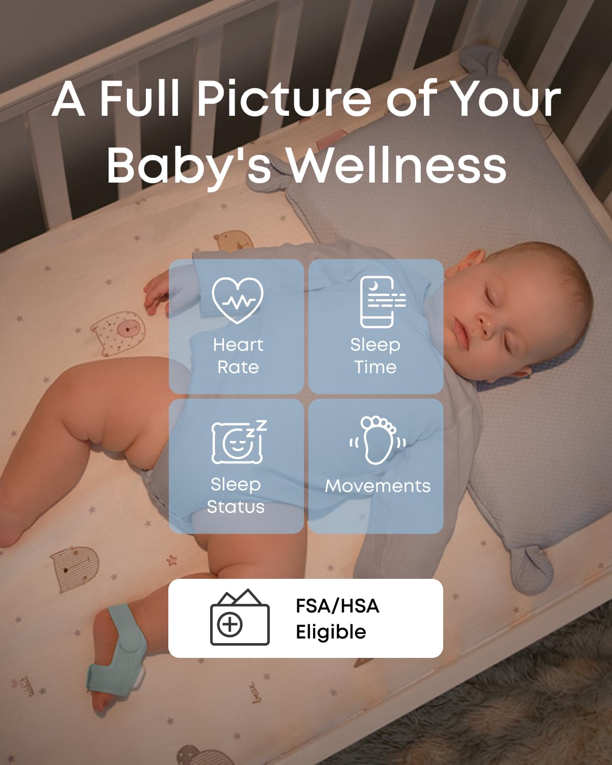 eufy Security Baby Monitor heart rate data for 48 hours