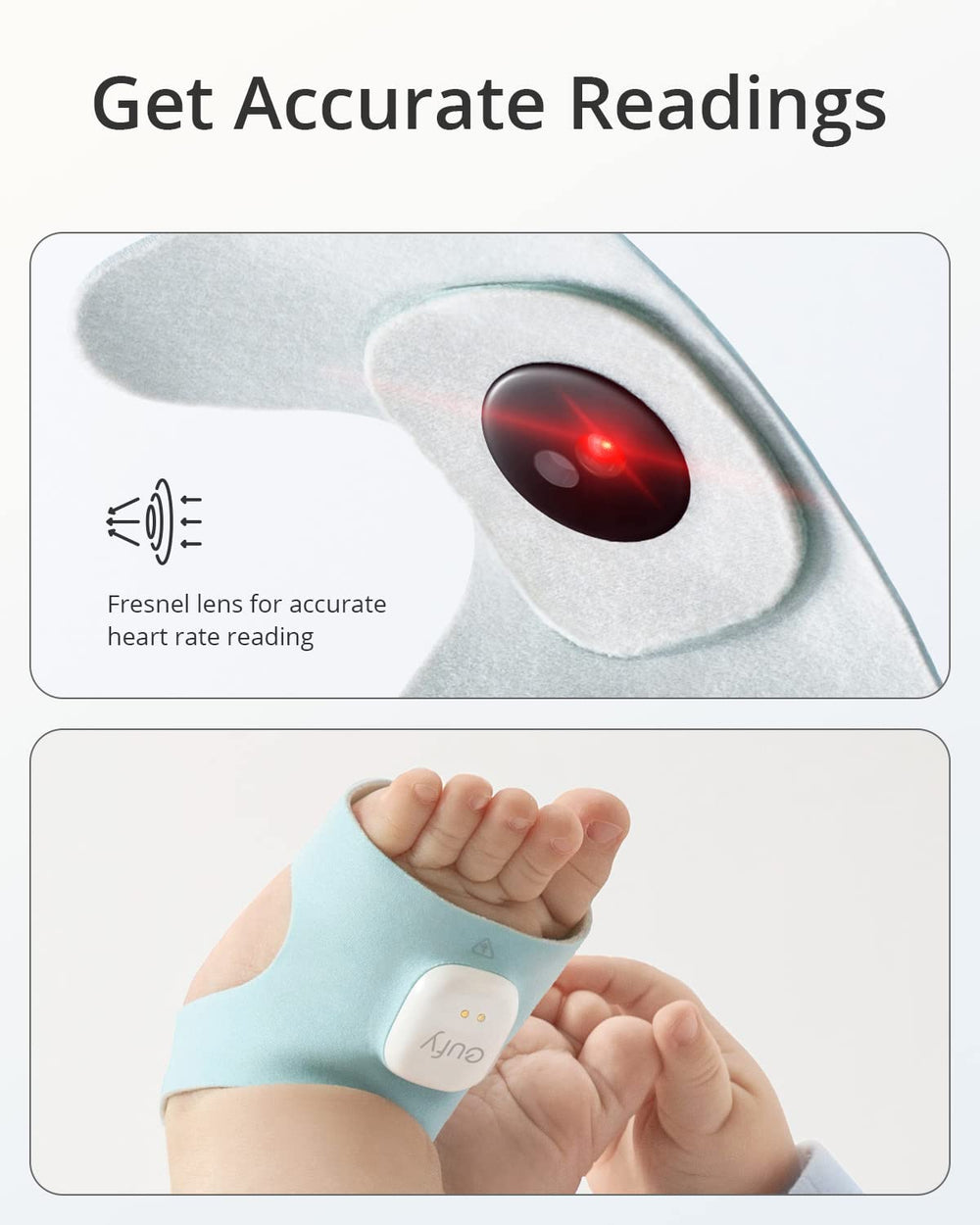 eufy Security Baby Monitor sleep tracking graph shows naps and rest patterns