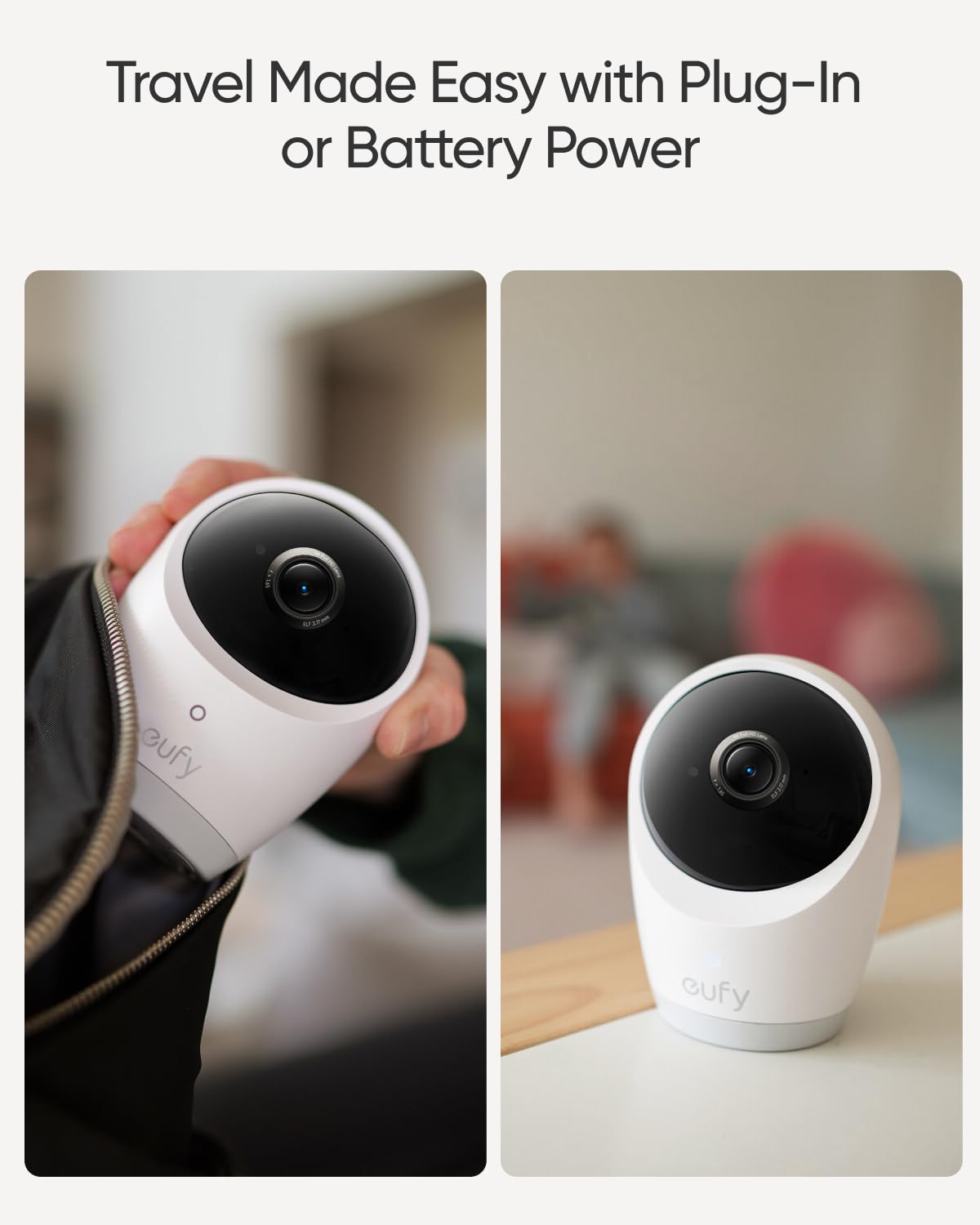 eufy Security E21 8× zoom for close-up baby details