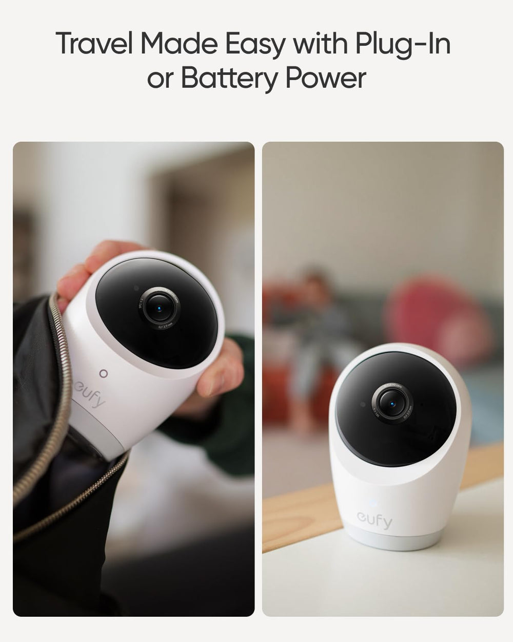 eufy Security E21 8× zoom for close-up baby details