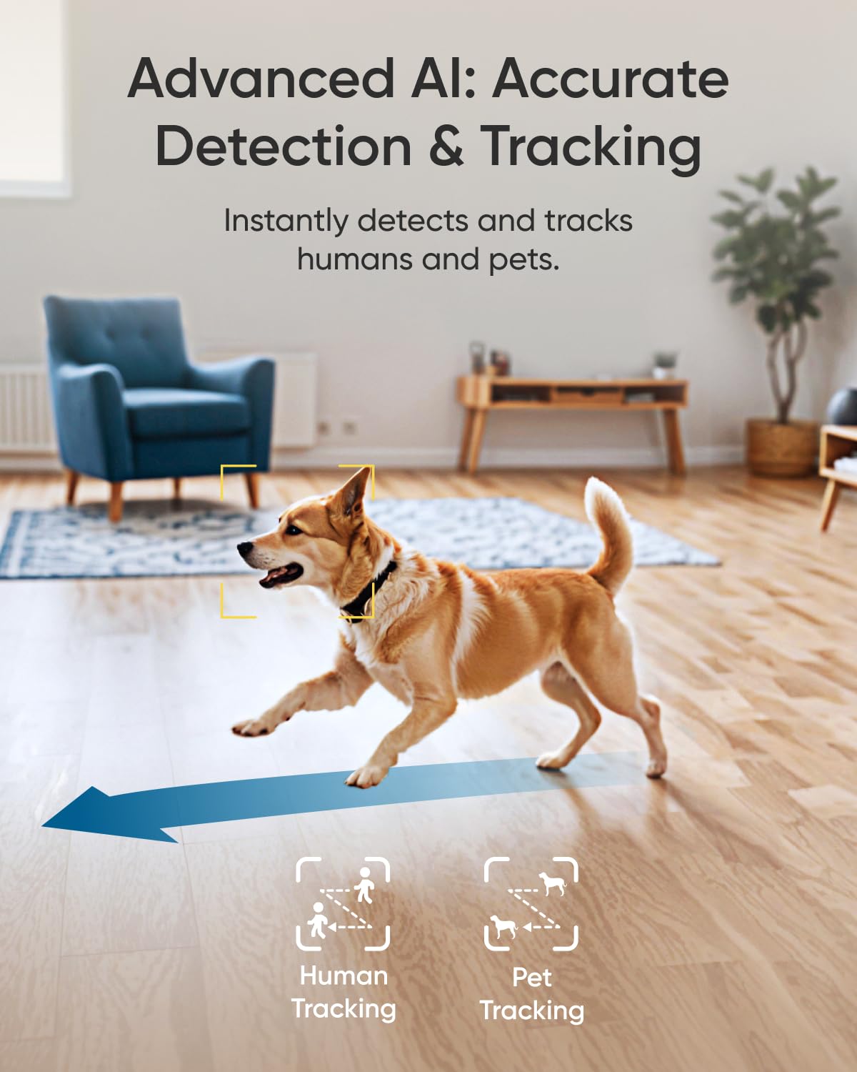 eufy Security E30 AI detection distinguishes people and pets for precise alerts