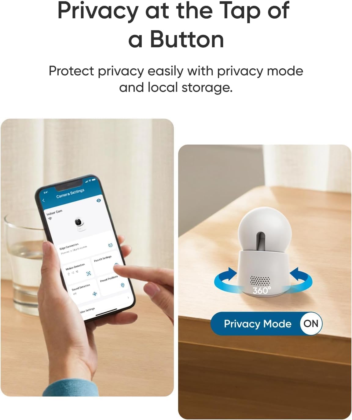 Works with HomeKit for seamless smart home automation with the E30.