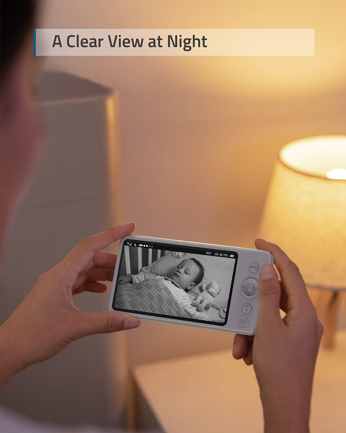eufy SpaceView E110 lullaby player supports soothing sounds