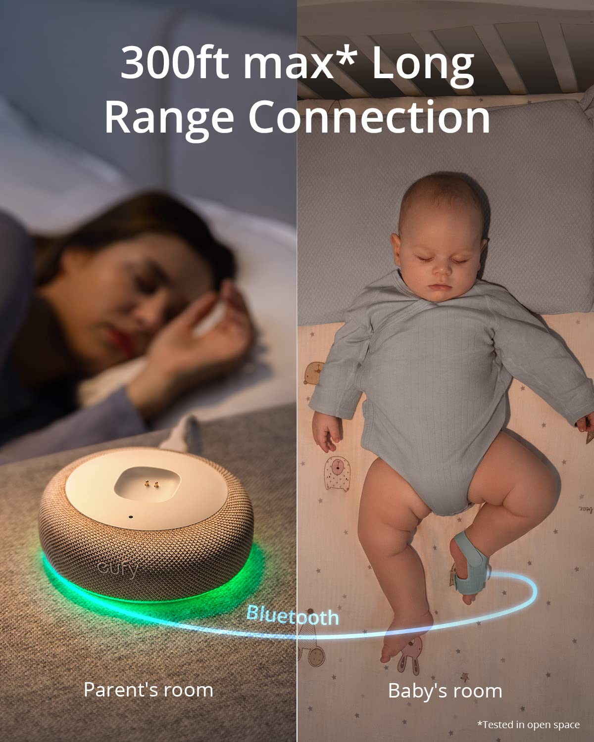 eufy Security three sock sizes fit babies from birth to 18 months