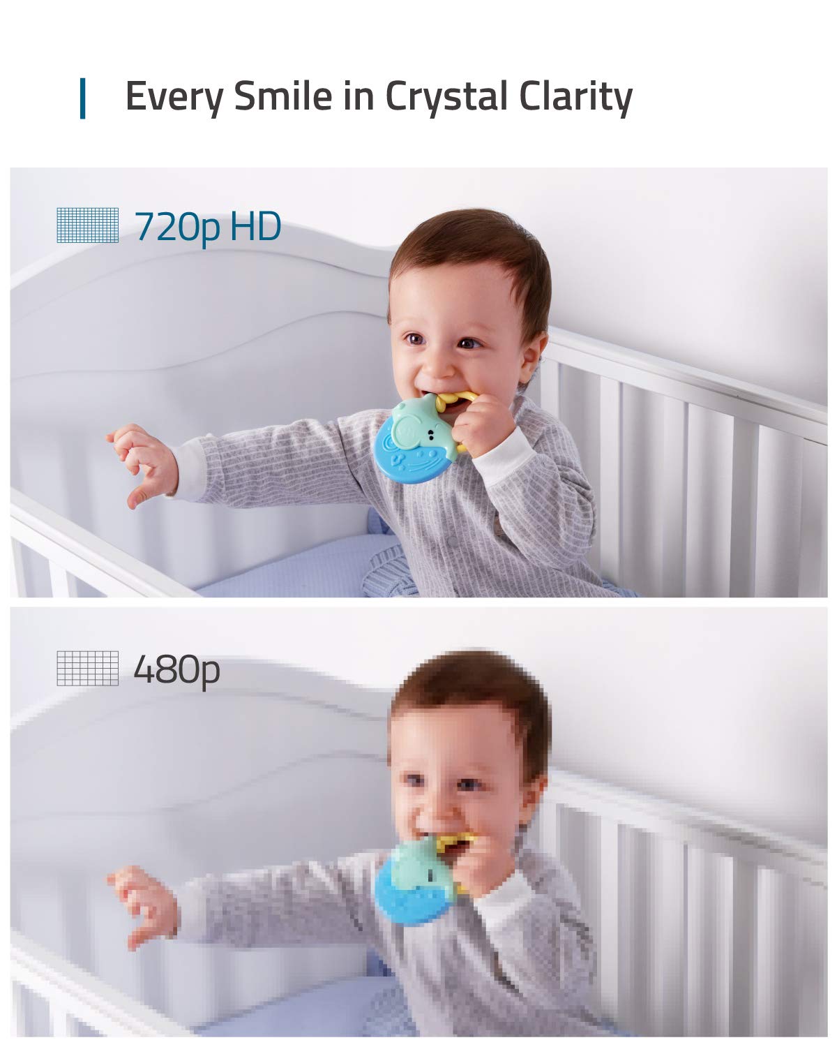 eufy Security camera tilting and panning provides corner-to-corner coverage