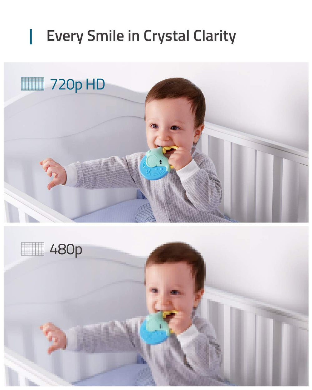 eufy Security camera tilting and panning provides corner-to-corner coverage