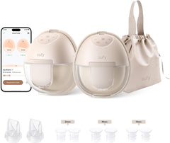eufy Security Wearable S1 heatflow technology enables smoother, faster pumping with warm comfort.