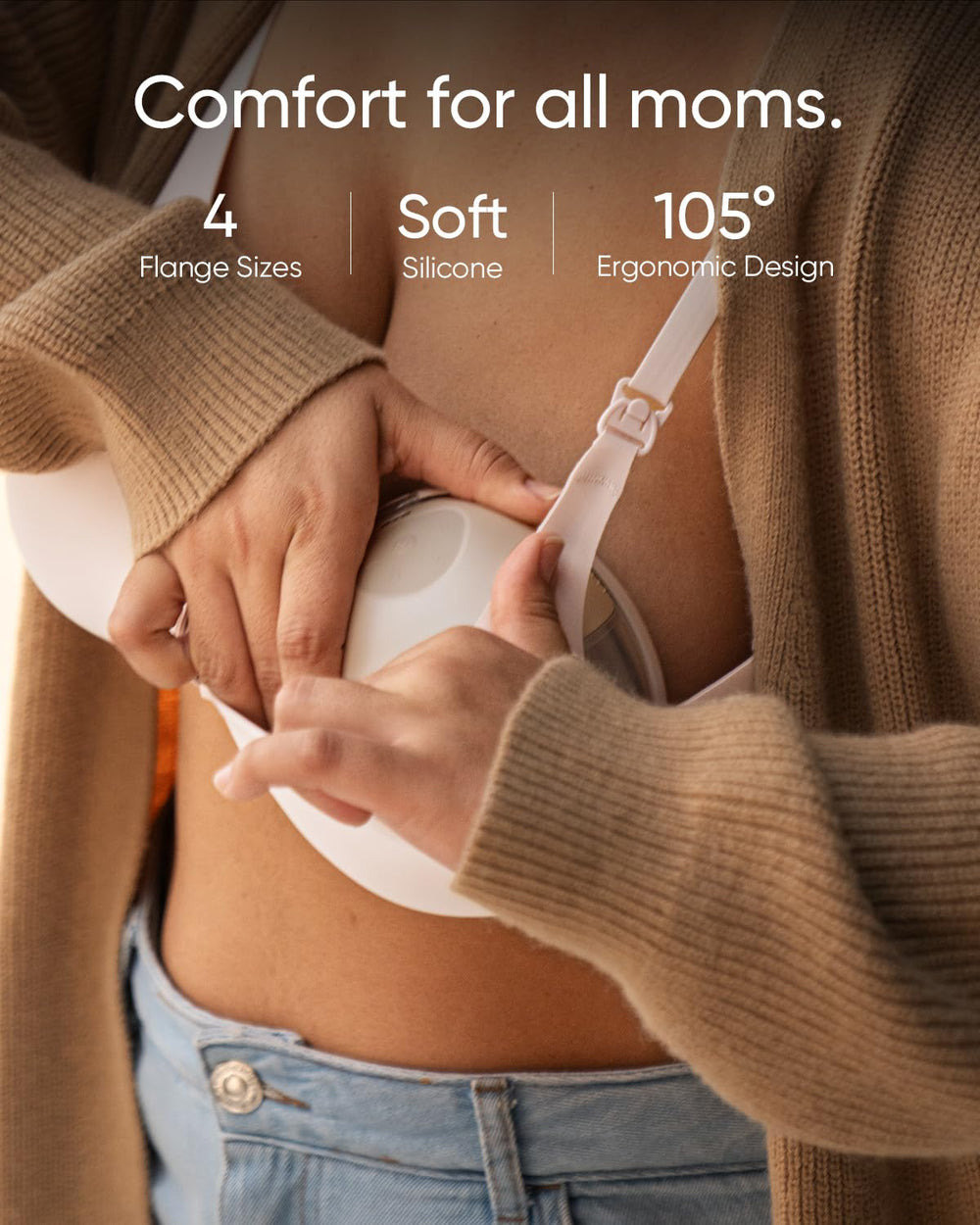 eufy Security Wearable S1 leak-proof double seal ensures mess-free use.