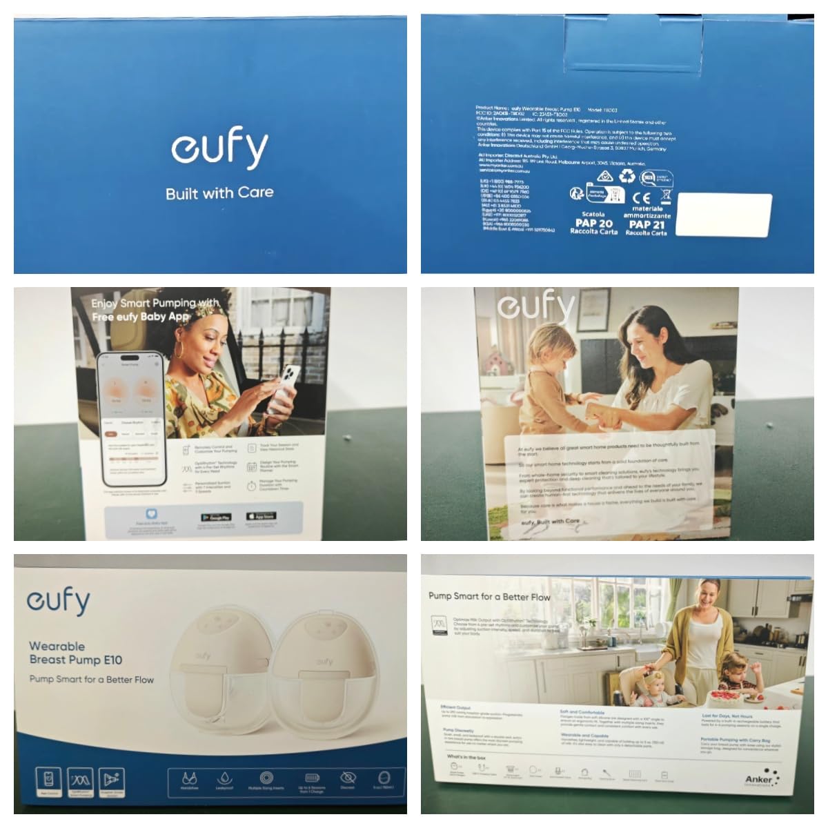 eufy Security E10 detachable parts for easy cleaning