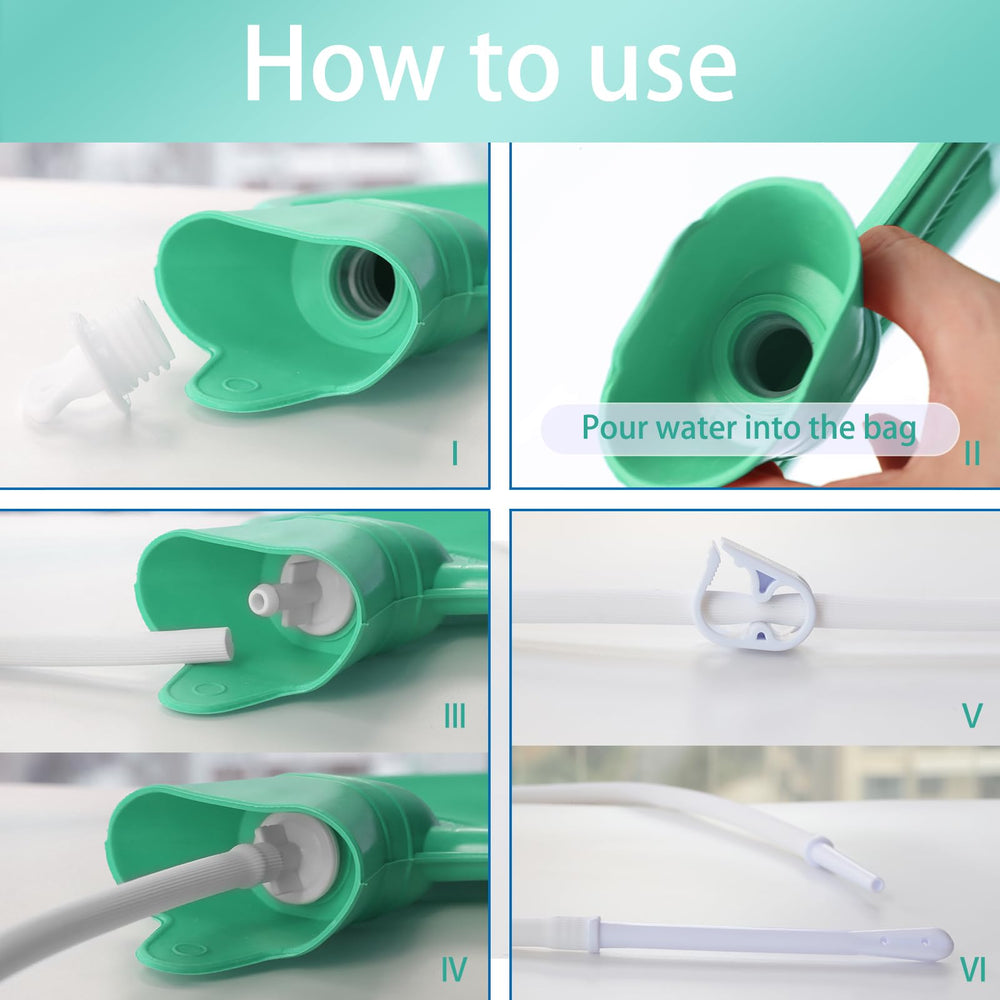 EUKESTON green kit demonstrates easy in shower setup for comfortable routines