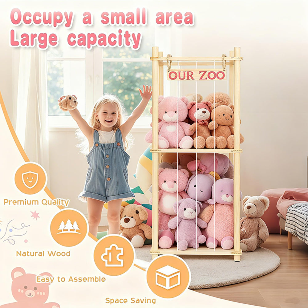 EULXSUD natural pine wood finish complements nurseries and playrooms with style.