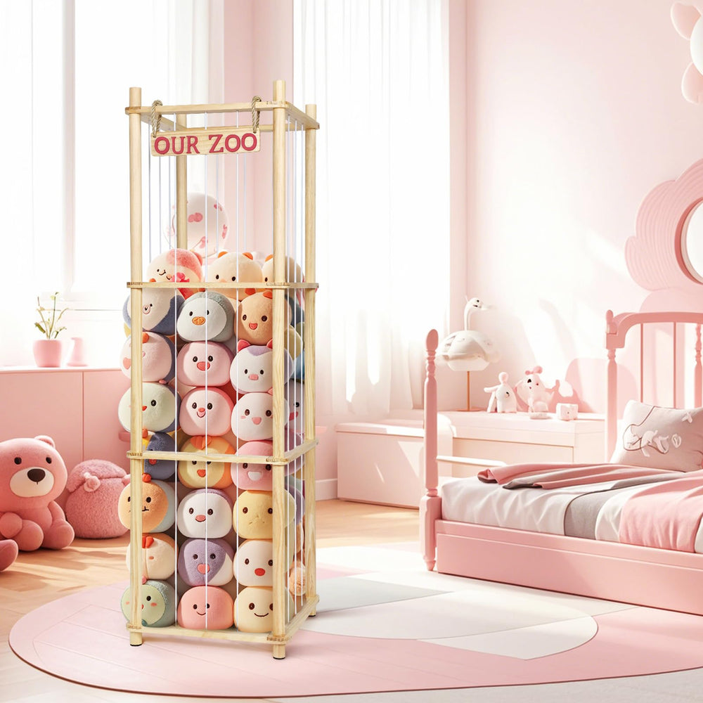 EULXSUD space saving design helps organize toys without clutter