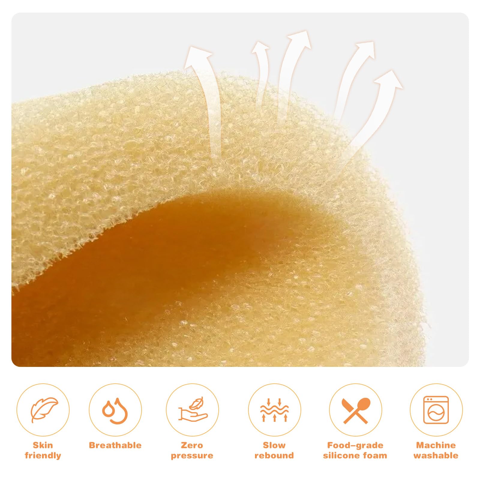 Eureka Baby memory foam pillow durable and retains shape after washing