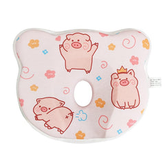 Eureka Baby memory foam pillow front view, showing ergonomic head support for infants