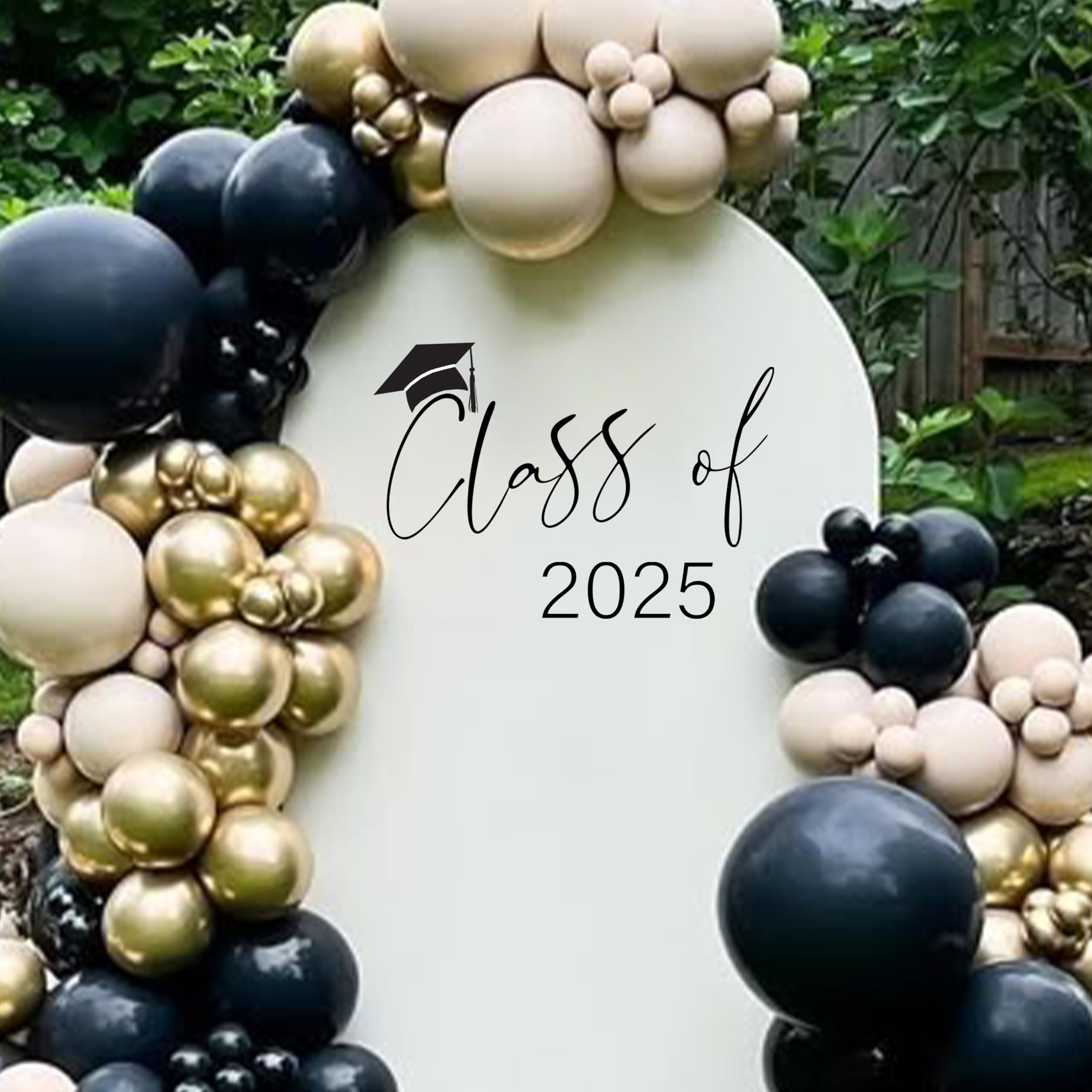Eurteka window decal showcases celebratory Class of 2025 design