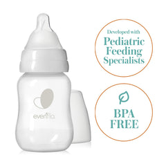 Evenflo Balance Plus anti-gas design helps reduce air bubbles during feeding