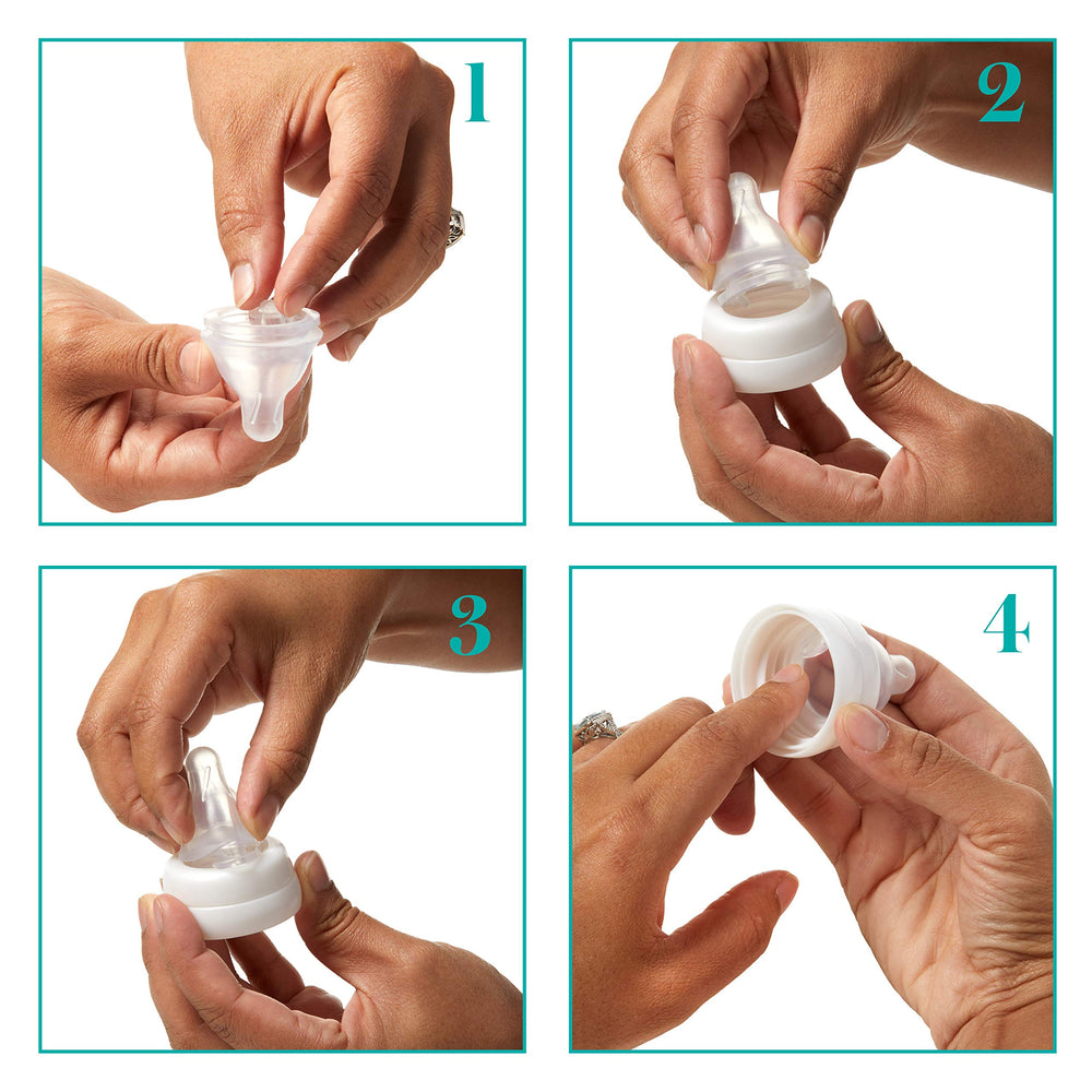 Evenflo Balance Plus nipple optimal length supports natural sucking reflex