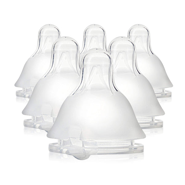 Evenflo Balance Plus nipple with fast flow supports calm feeding for babies 8 months and up