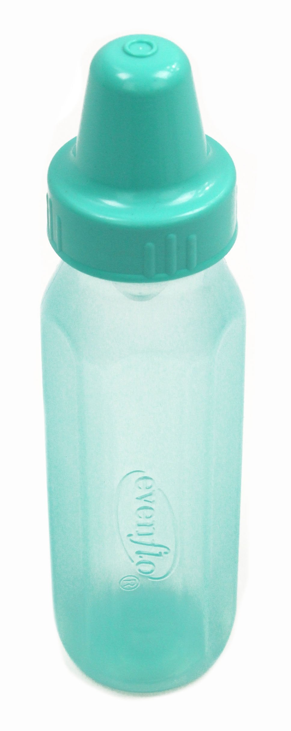 Side view of Evenflo Classic Nurser bottle showing profile and design