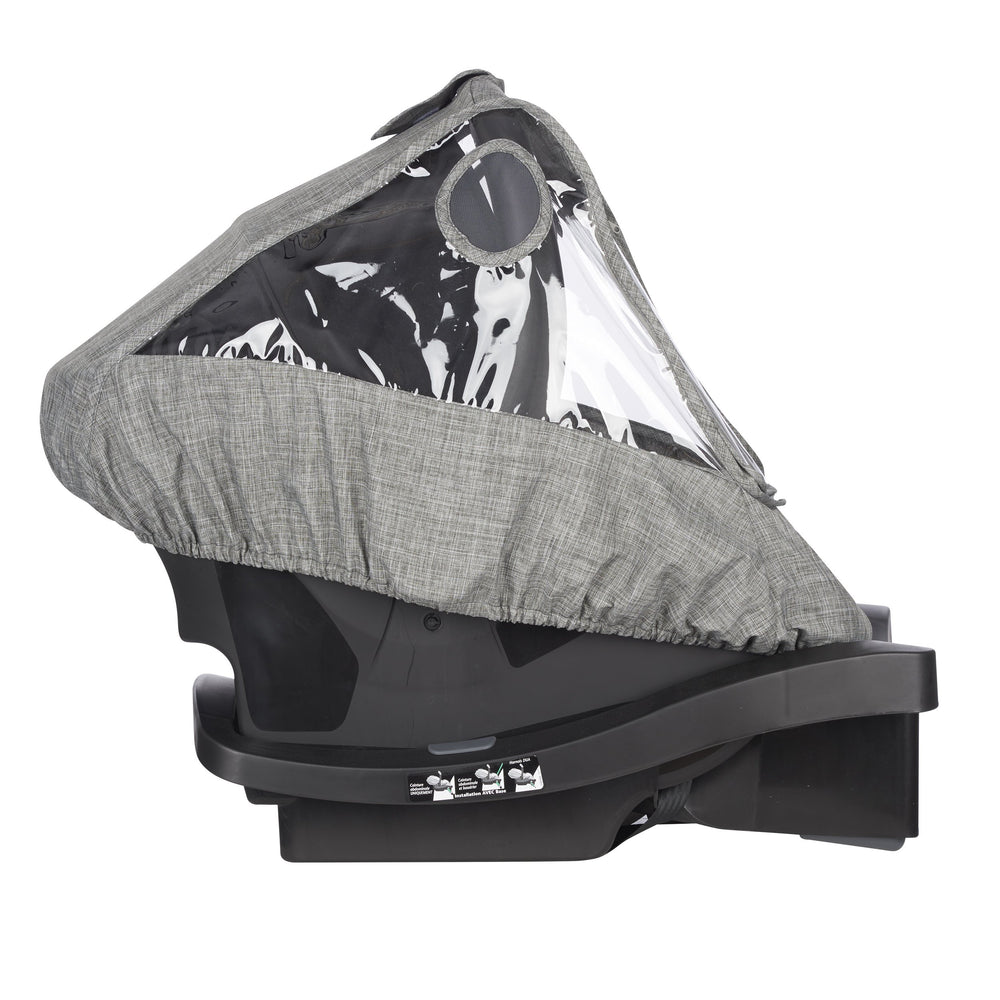 Evenflo weather shield ventilated panels keep air flowing for comfort