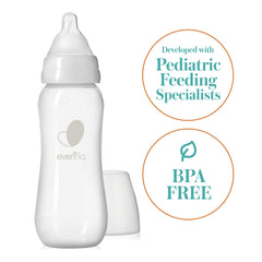Evenflo Proflo venting technology reduces air bubbles in the bottle